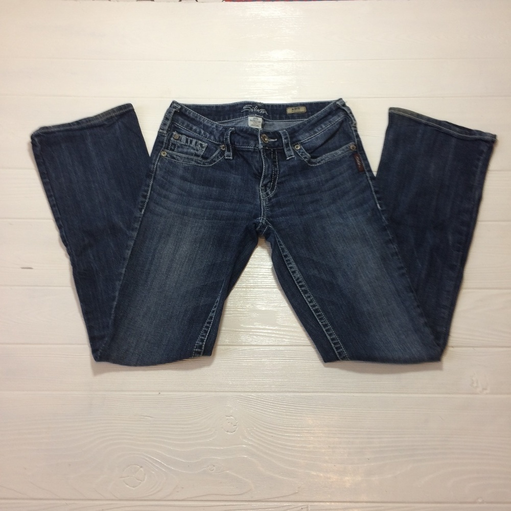 Silver AIKO Boot Cut Jean Stretch Straight W28/L33